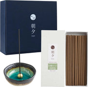 Candeliere Giapponese con Sambuco e Sale da Inclusione con Mini Porta Candelabro