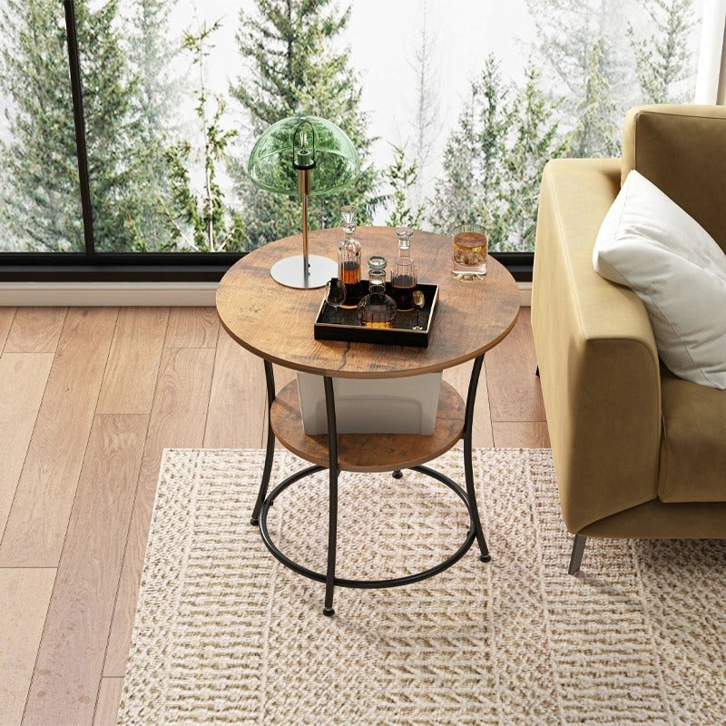 Tavolino da Salotto Marrone 55x55x55 cm Ideale per Soggiorno