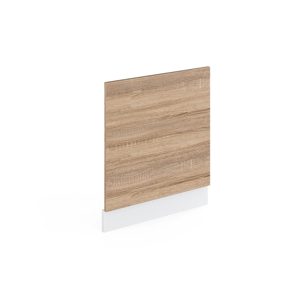 Pannello frontale R-Line Sonoma/Bianco 60 cm senza piano di lavoro Vicco