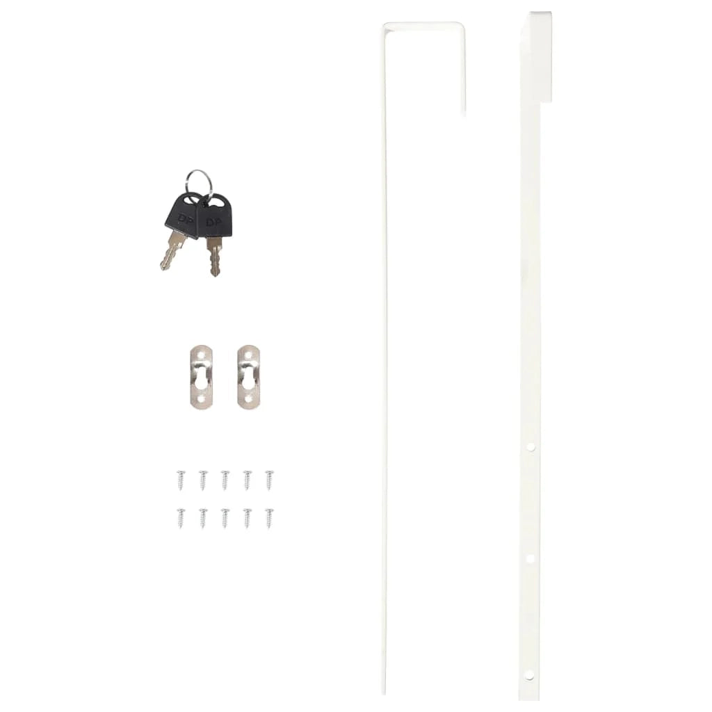 Mobiletto portagioielli mobile contenitore organizer per camera da letto spogliatoio bagno con specchio a parete 30 x 8,5 x 90 cm nero 02_0022841