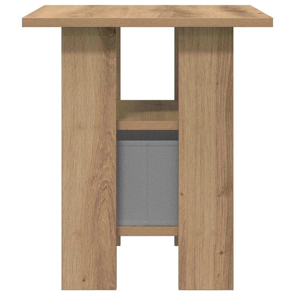 Comodino con cassetto 2 pcs Rovere artigianale 41 x 40 x 45 cm 8000435