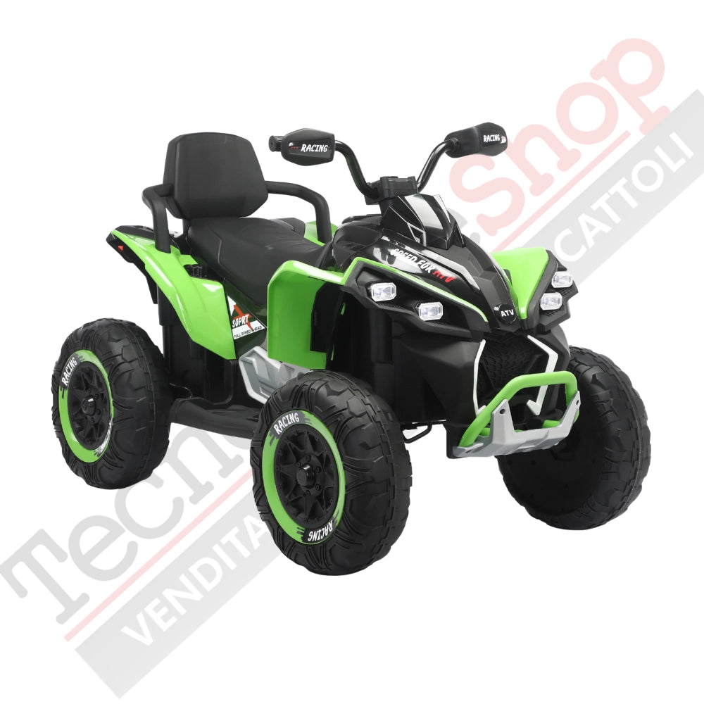 Tecnobike Shop - Quad Elettrico per Bambini ATV Safari Gold 24V-Verde
