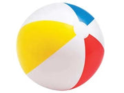 PALLONE GONFIABILE GLOSSY A SPICCHI COLORATI +3 ANNI  ø cm.51  peso kg. 0.10 (59020)    INTEX