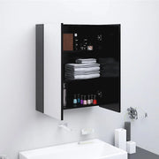 Armadietto a Specchio per Bagno 60x15x75 cm MDF Antracite cod mxl 61560