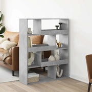 Libreria Grigio Cemento 100x33x125,5 cm in Legno Multistrato 3309333