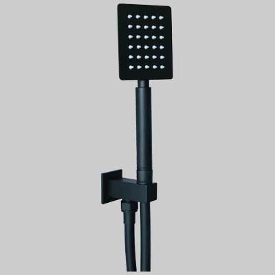 KIT QUADRO CON PRESA ACQUA NERO  1/2     MADE IN ITALY
