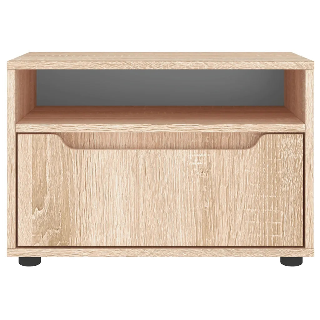 Mobile TV-Credenza per TV-Console TV VISNES Rovere Sonoma 60x40x38 cm in Legno Multistrato