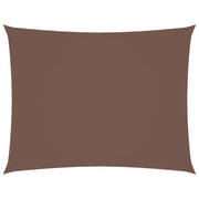 Parasole a vela | Telo Ombra | Vela da ombra Oxford Rettangolare 2x3,5 m Marrone