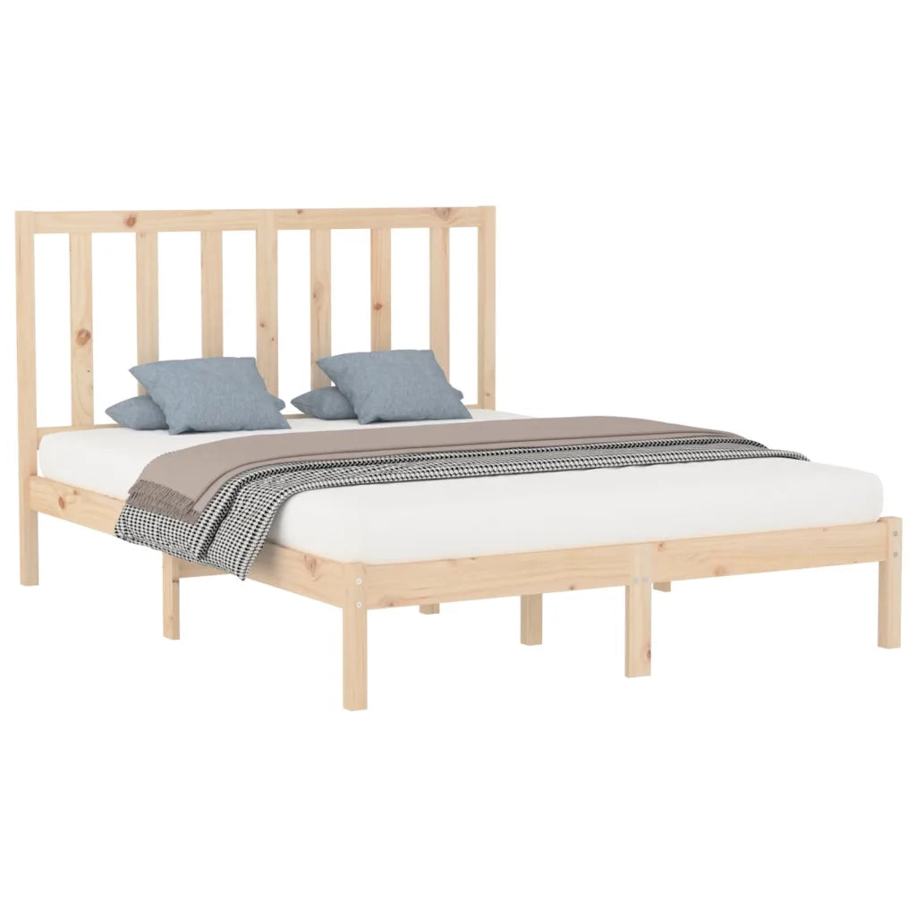 Giroletto-Struttura Letto in Legno Massello 160x200 cm 962728