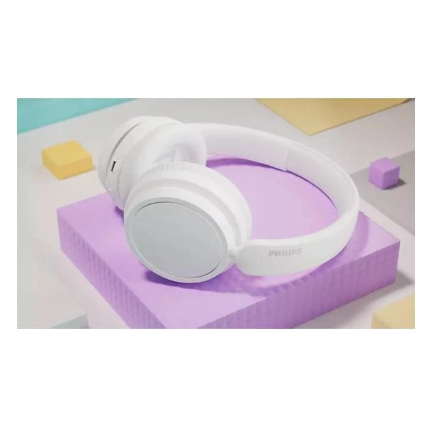 Philips 5000 series tah5209wt/00 cuffia e auricolare wireless a padiglione musica e chiamate bluetooth bianco