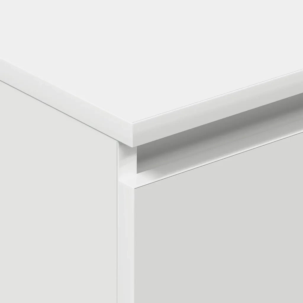 Credenza | Madia | Buffet da pranzo | Armadio da pranzo Bianca 60x35x98,5 cm in Legno Multistrato
