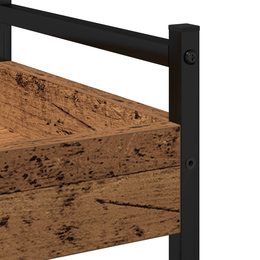 Carrello da cucina  in legno vecchio 50x30x70 cm in legno ingegnerizzato