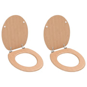 Tavolette WC con Coperchi 2 pz in MDF Design BambÃ¹ cod mxl 40403