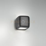 BABOL A- APPLIQUE IN ALLUMINIO COLORE NERO 2 LUCI ATTACCO GX53 3000K INCLUSE