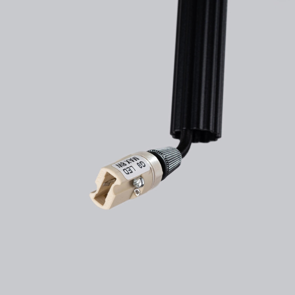 Lampada a sospensione ZENTRA tubo nero G9 8W Pure Lume