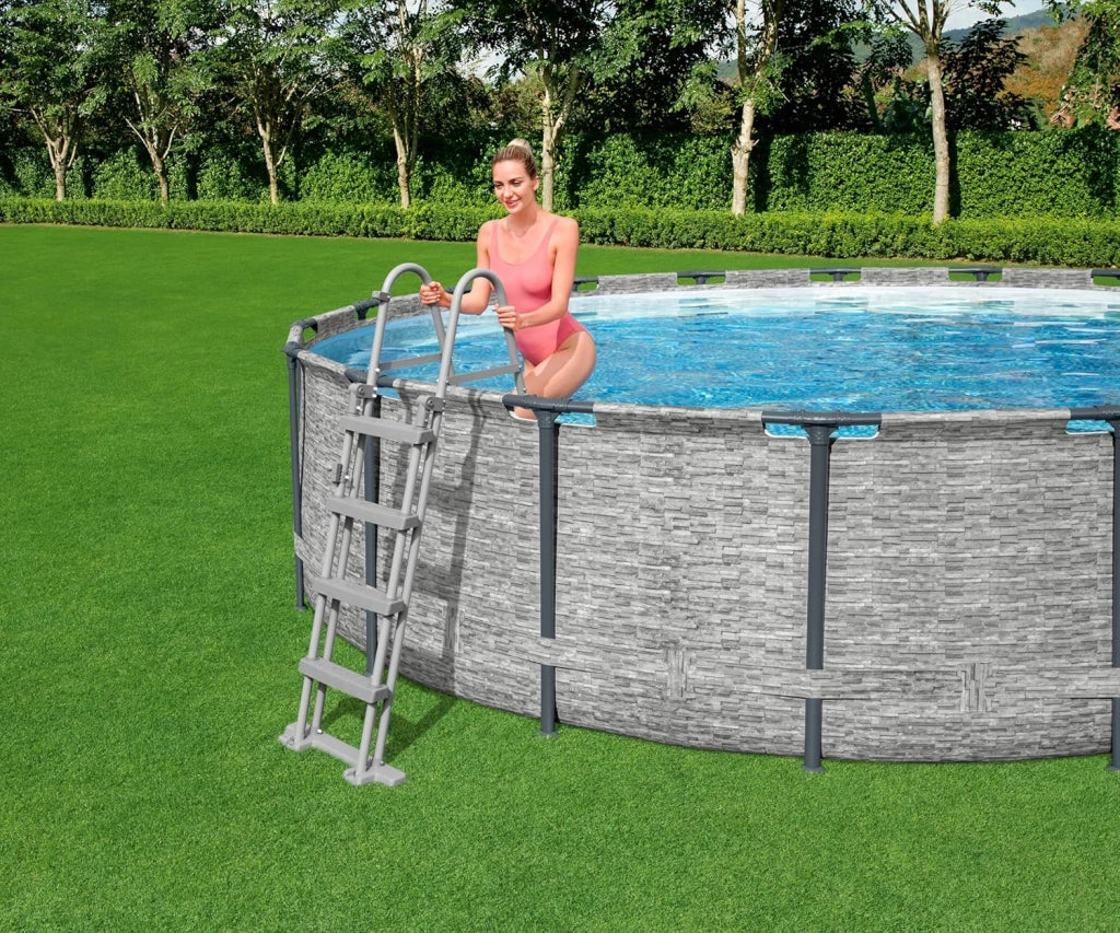 Scaletta per piscina fuori terra Flip & Lock da 122 cm