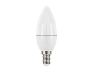 LAMPADA LED OLIVA OPALE E14- - 5.4w - 4000  °K natur.- 470 lm - 280  ° - 35x105h - 10 pezzi AIRAM