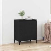 Credenza Rovere Nero 60 x 35 x 70 cm Legno multistrato 862594