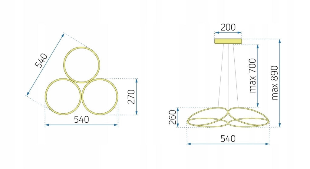 Lampada Led App795-cp Flat Chrom