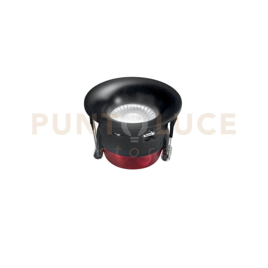 INCASSO LED HYDE NERO 8W 750LM CCT 2700K / 3000K / 4000K / 6500K IP44 8,5X5,8CM