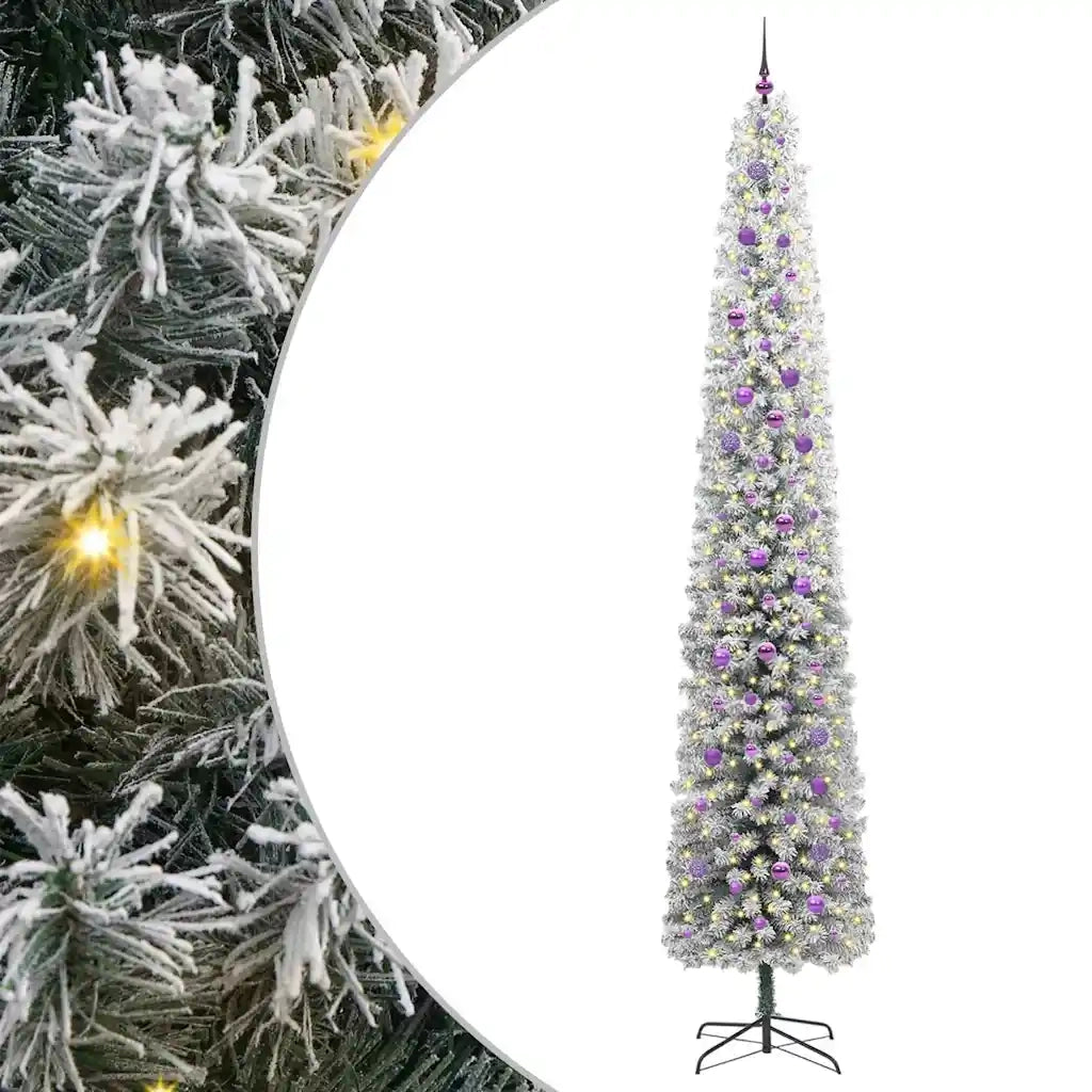 Albero di Natale Artificiale-Albero Natalizio con 300 LED Verde 300 cm 768332