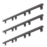 Kit 3 cremagliere da 1 metro per cancelli scorrevoli in nylon m4 crm2