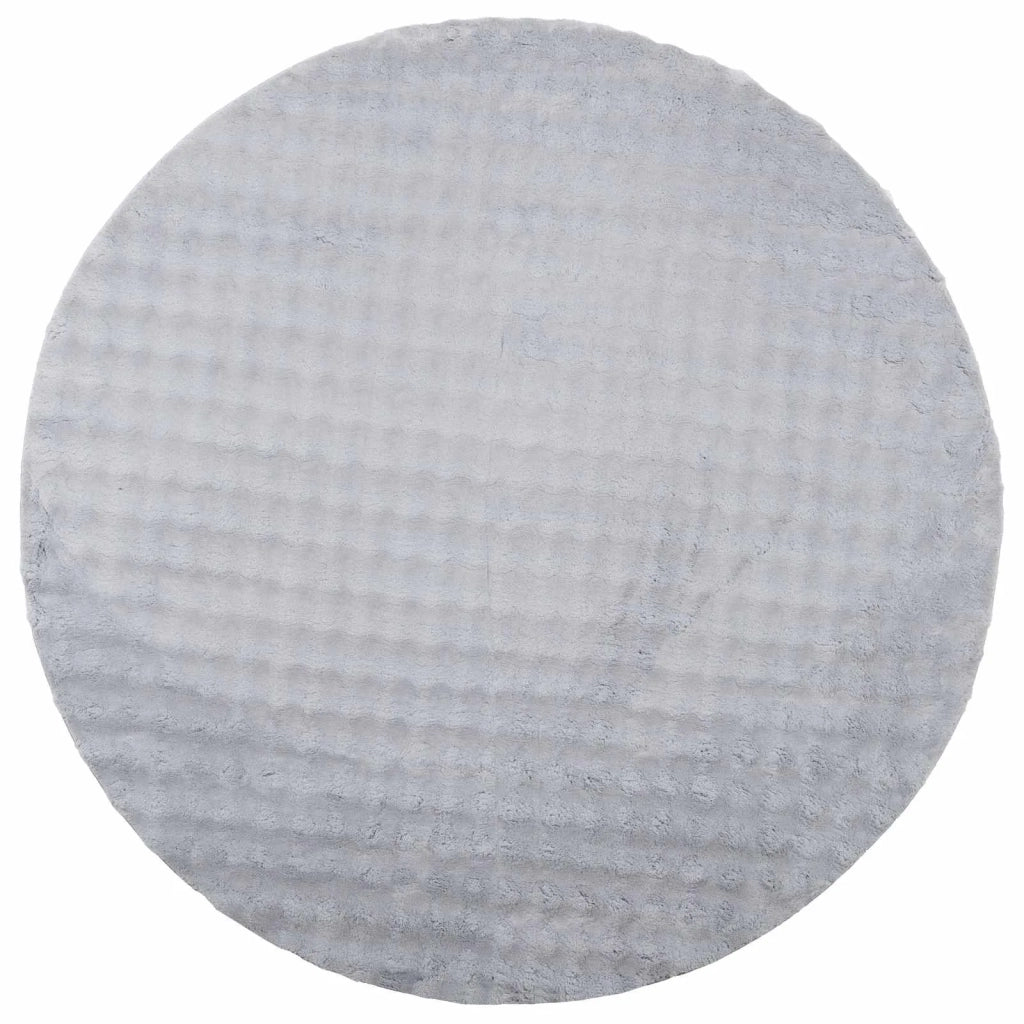 Tappeti per area Rotondo SIROLO Grigio Ø 120 CM Poliestere 42022775