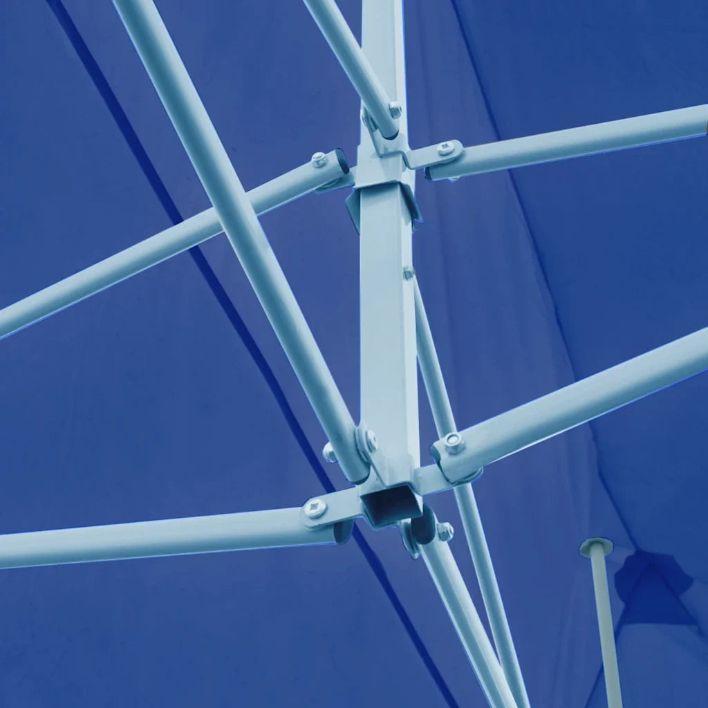 Tenda per Feste Pop-up Pieghevole Blu 3 x 6 m