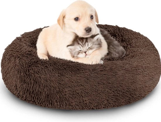 Letto per cani a forma di donut con cuscino super soffice e lussuoso 60CM