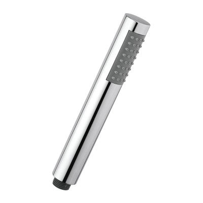 Set doccia cromo con doccino tondo, presa acqua e flessibile acciaio