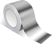 Tape di alluminio termoresistente 75 mm x 50 m per sigillatura, riparazione e isolamento.