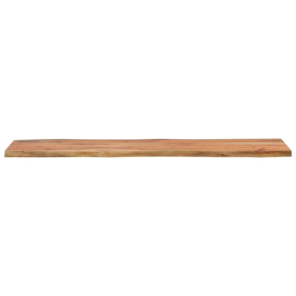 Piano Tavolo | Superficie Tavolo | Piano Scrivania 160x40x2,5 cm Rettangolare Legno Acacia Bordi Vivi
