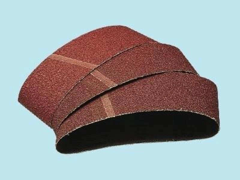 NASTRI ABRASIVI WOLFCRAFT PER LEVIGATRICE A NASTRO GRANA 120 - 65x410