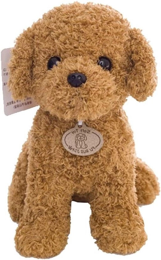 Puppyhond 25 cm Pluche Sierkussen