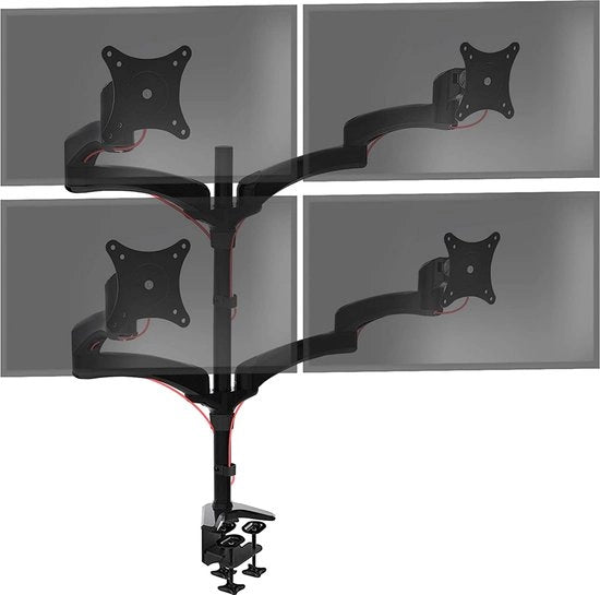 Braccio per monitor per schermo laptop - Standaard per laptop - Sostegno per monitor - Braccio per monitor - Sostegno per monitor