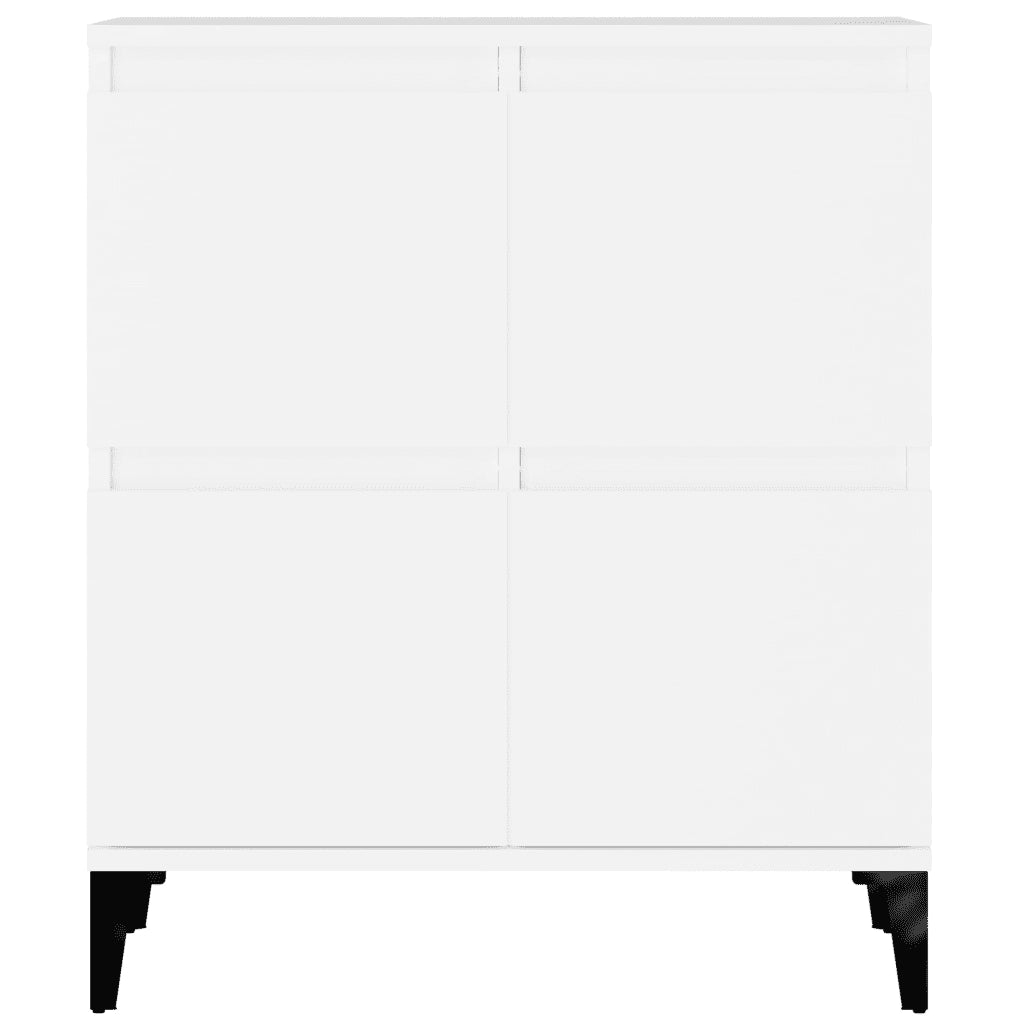 Credenze 2pz Bianche 60x35x70 cm in Legno Multistrato 3185759