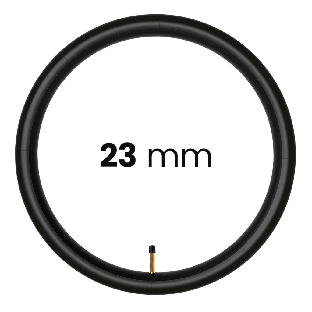 Camera d'aria 700×23C per bicicletta in gomma Resistente Nero Avizar