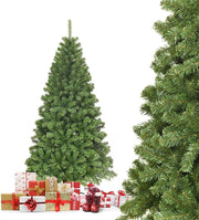 Albero di Natale 180 cm, Albero di Natale Artificiale con 928 Rami Folti, Base in Metallo, Decorazione Natalizia per Casa, Ufficio e Negozio (180 CM)