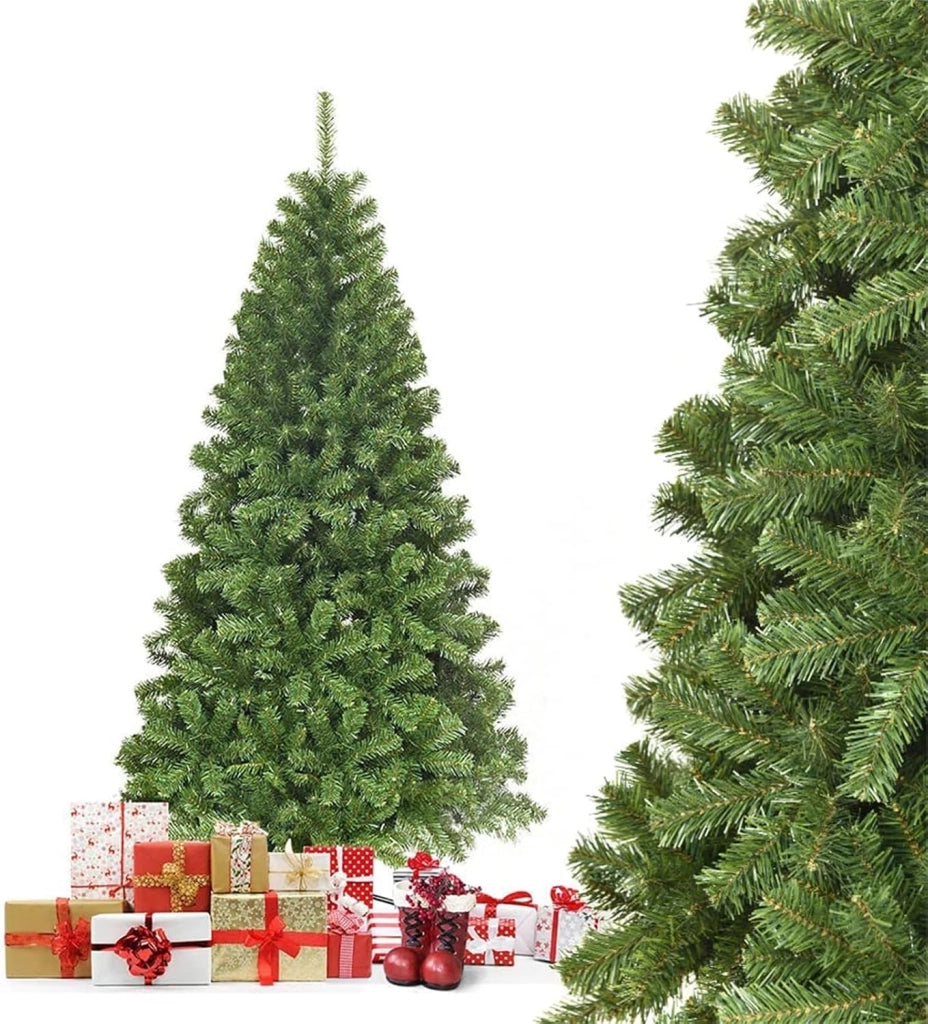 Albero di Natale 180 cm, Albero di Natale Artificiale con 928 Rami Folti, Base in Metallo, Decorazione Natalizia per Casa, Ufficio e Negozio (180 CM)