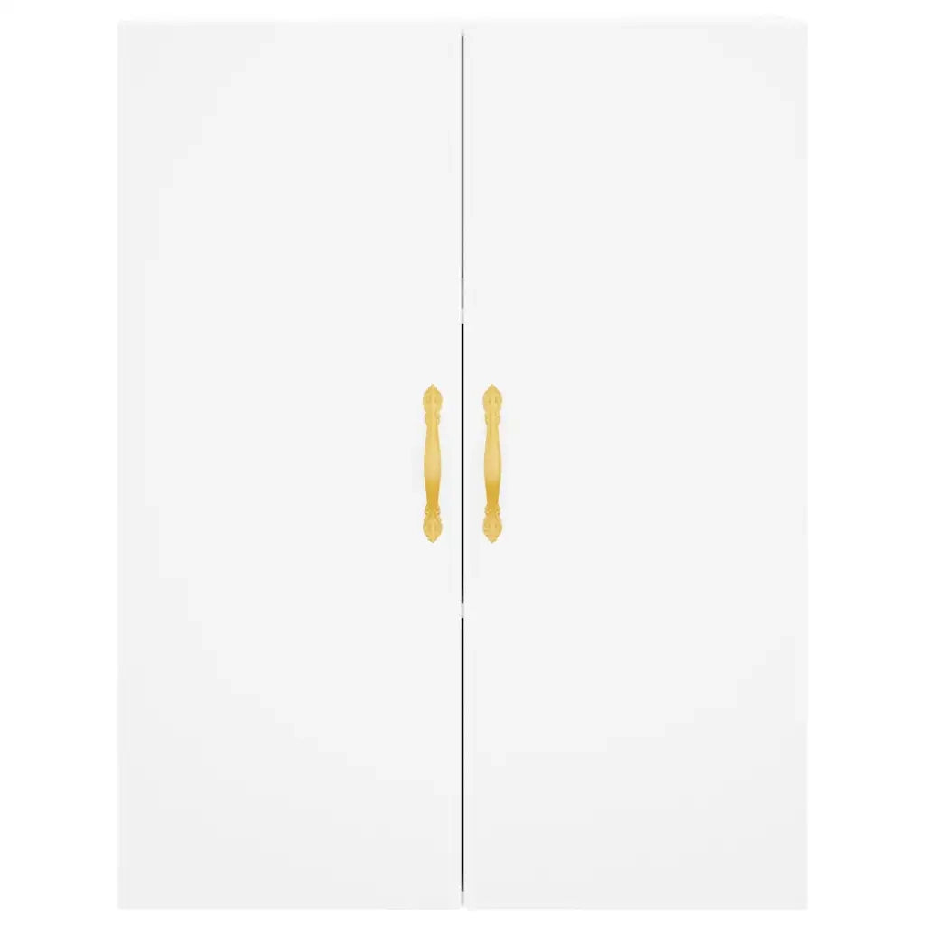 Credenza Bianca 69,5x34x180 cm in Legno Multistrato 3195771