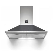 Cappa camino La Germania K80AMLND da 80 cm. 1 motore nero classe D