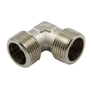 RACCORDO CURVO INTERMEDIO MASCHIO MASCHIO IN OTTONE NICHELATO - 1/2 X 1/2  - TIM