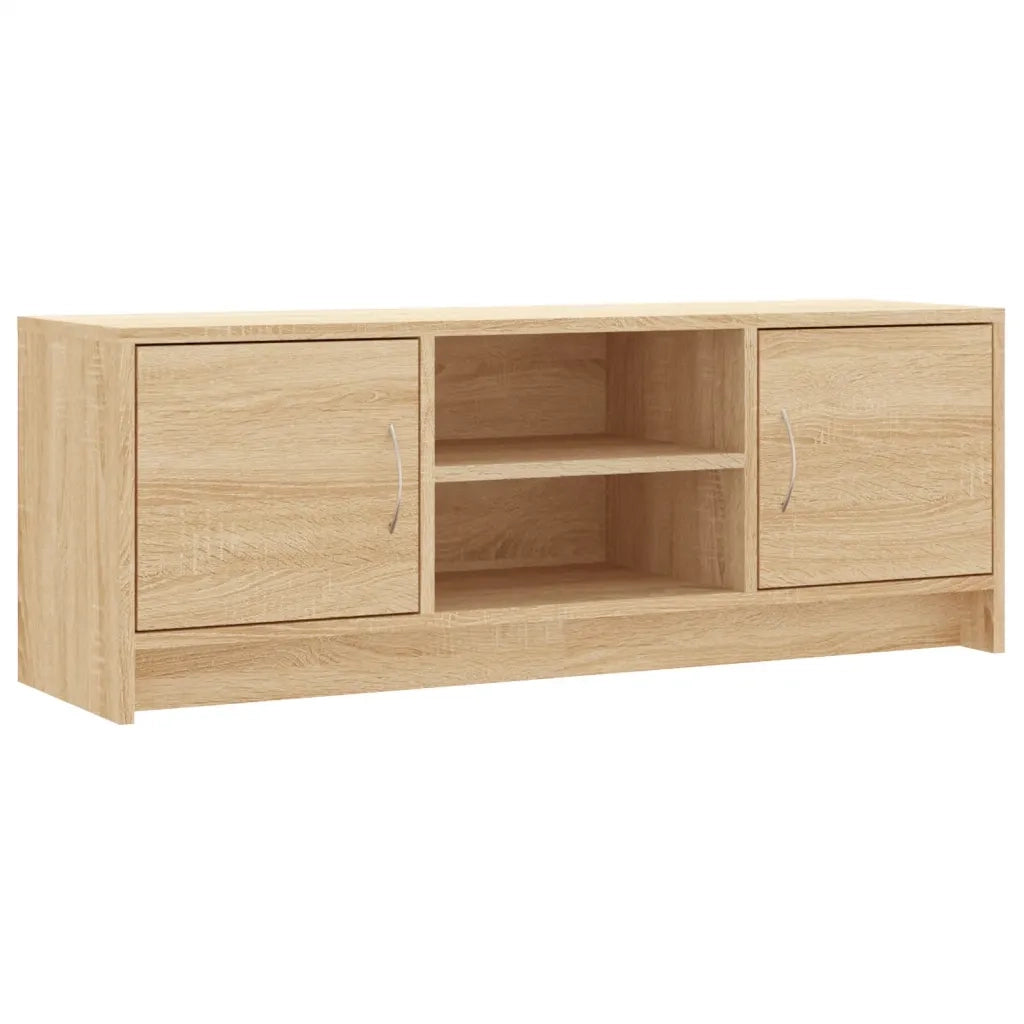 Mobile per TV Rovere Sonoma 102x30x37,5 cm Legno Multistrato 823256