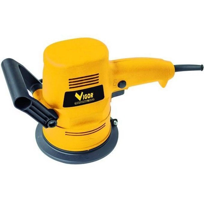 Vigor VLR-125E Levigatrice Rotorbitale 450 W Velocita' Variabile 125 mm colore Nero
