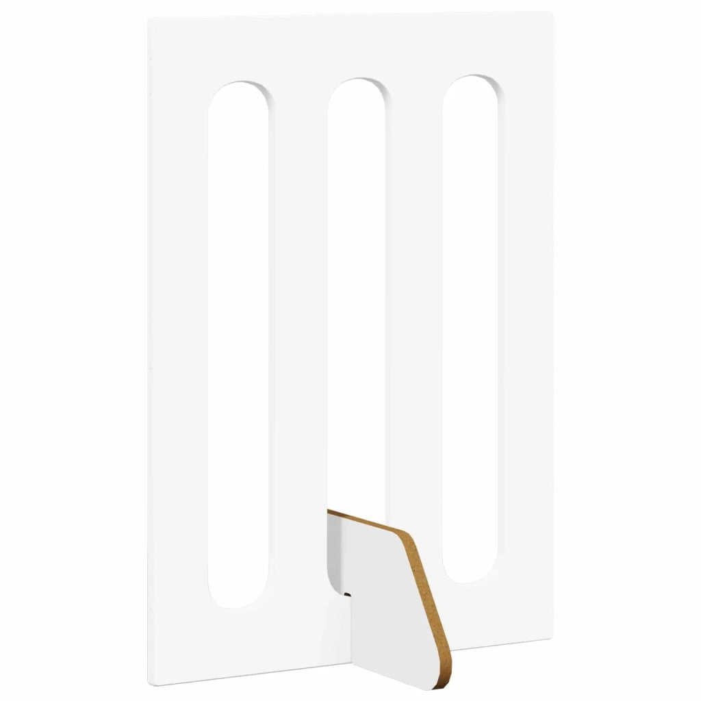 Recinto pieghevole per animali 2 pz Bianco 100,5 x 38 x 70 cm CFW5864939