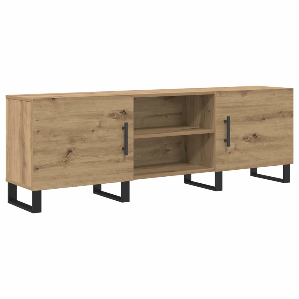 Mobile TV | Armadietto TV | Mobile Porta TV Rovere artigianale 150 x 30 x 50 cm Legno multistrato