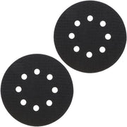 Dischi di protezione - Autoadesivi - 2 pezzi - Nero - Piastra di interfaccia - Per trapani e abrasivi - 125 mm