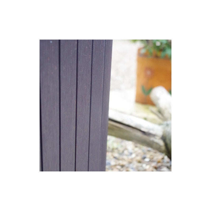 Pot + Cache pot de fleur en rÃ©sine CUBE PLANTER - Taille S