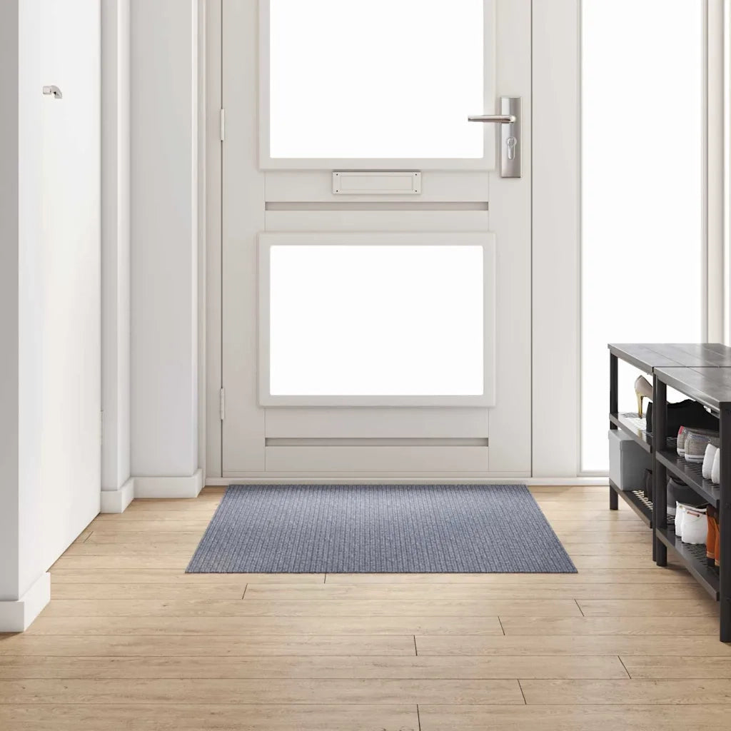 Runner in Moquette Grigio chiaro 100 x 150 cm Tessuto