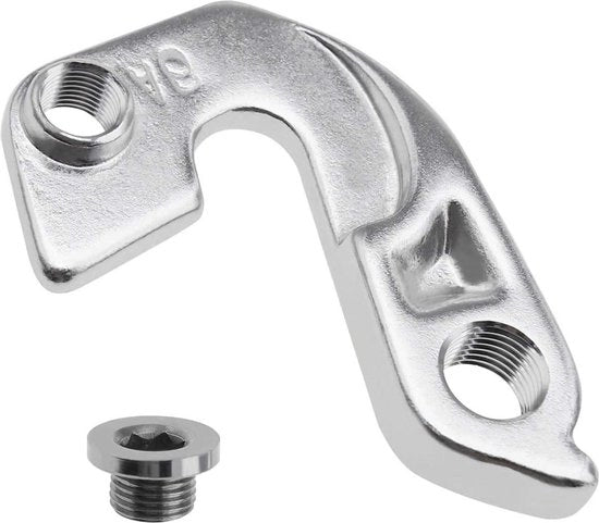 Derailleur posteriore in alluminio - Hanger di deragliamento - Adattatore di dropout per bicicletta da mountain bike - Componenti di sostituzione.